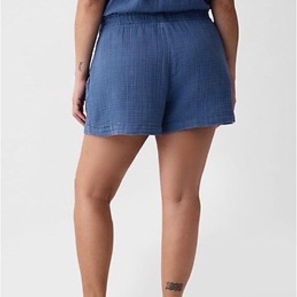 Gap crinkle gauze easy shorts - Picture 4 of 5